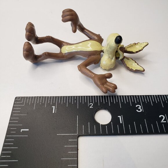 1989 Looney Tunes Wile E. Coyote Anime Action Figure Model Doll Vintage Toy - Picture 2 of 6